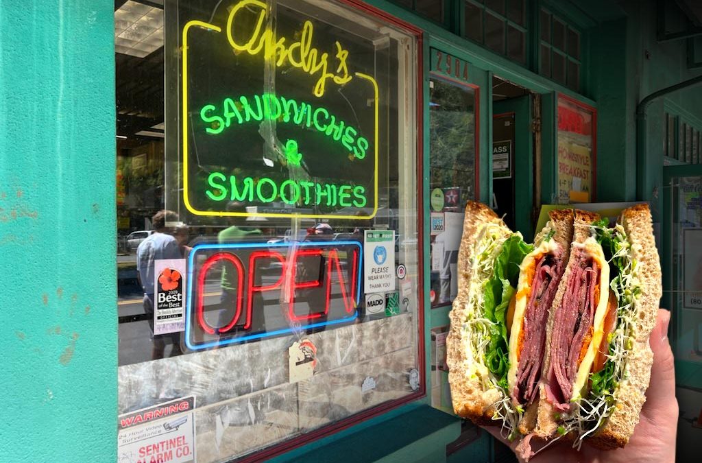 Manoa Sandwiches at Andy’s and Smoothies